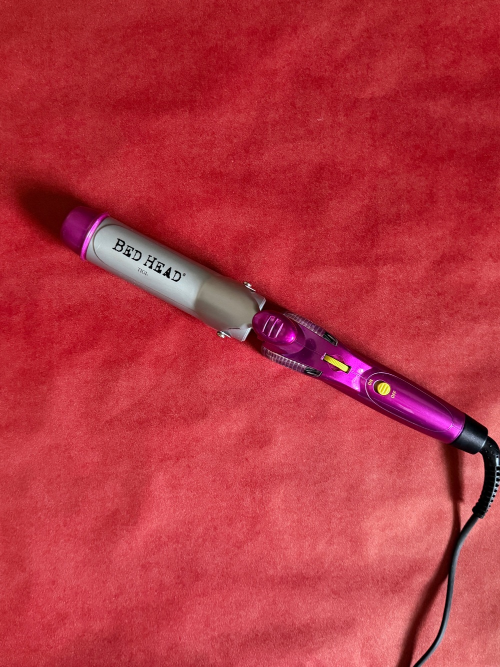 Bed head curling iron